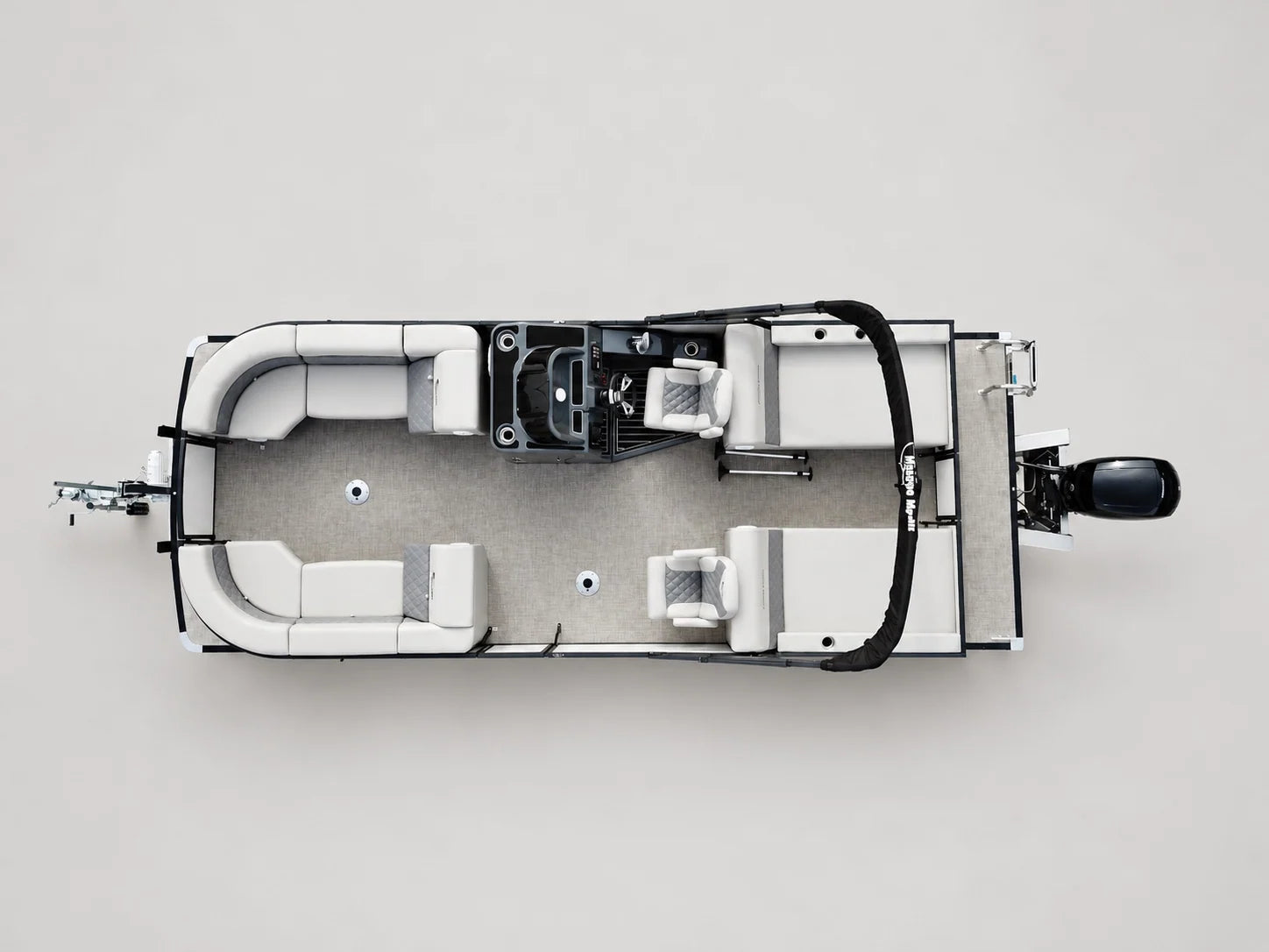 Lounge layout from above